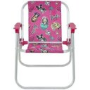 Ver imagem 1 de Cadeira De Praia Infantil Barbie Alumínio Rosa