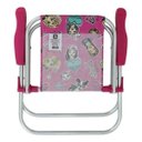 Ver imagem 5 de Cadeira De Praia Infantil Barbie Alumínio Rosa