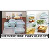 Snapware Pyrex Conjunto Armazenamento Alimentos Vidro-18 Peças - 4
