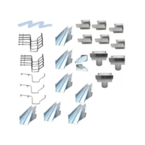 Kit Calha Super Calha Beiral 0,30x14m Galv - Suporte Prolong