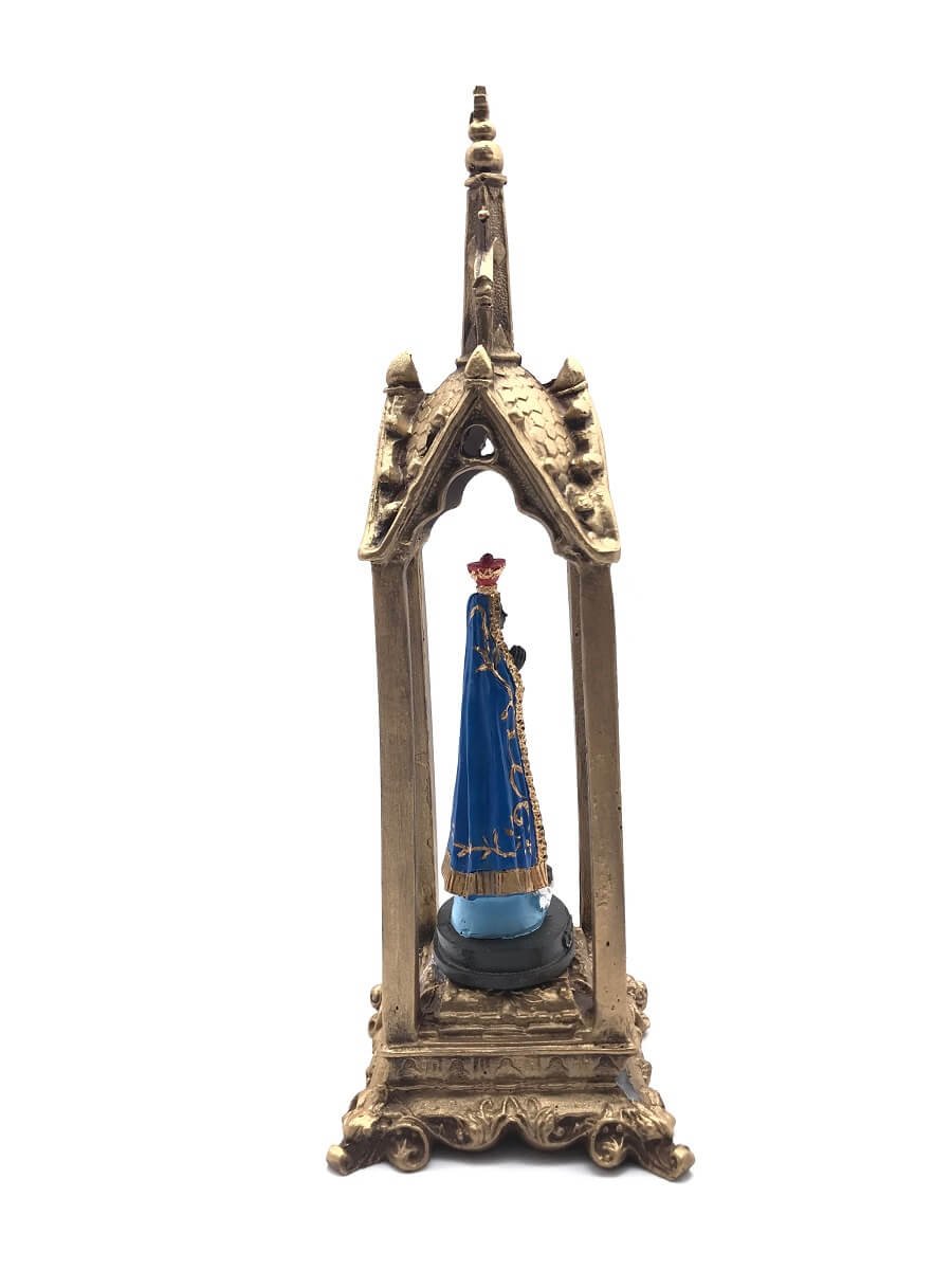 Capela com Imagem de Nossa Senhora Aparecida Resina - 2