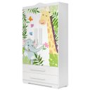 Ver imagem 2 de Guarda-Roupa Infantil Safari Bela Branco