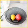 Fruteira Aramada Moderna - Black - Frutas - Decoração - 30cm - 3