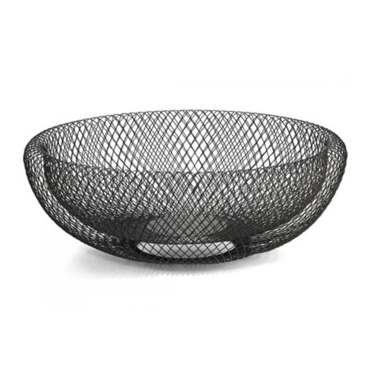 Fruteira Aramada Moderna - Black - Frutas - Decoração - 30cm