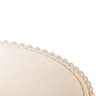 Prato Cristal para Bolo com Pé Pearl 31x11cm Wolff Âmbar - 4