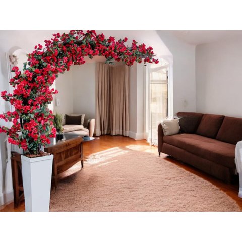 Arvore Flores de Primavera Bougainville 2.5 Metros Vermelho