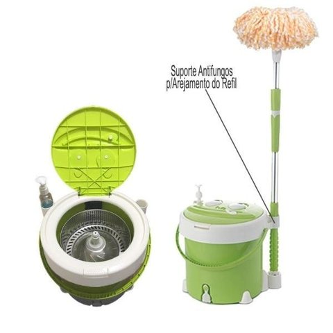 Mop Inox 2º Geração Duplo Estágio Padrão Usa Linha Top Premium Shoppstore®