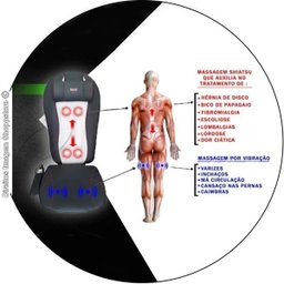 Assento Massageador 2021 Shiatsu Elite Premium Fisiomedic by Shoppstore® Bivolt - 4