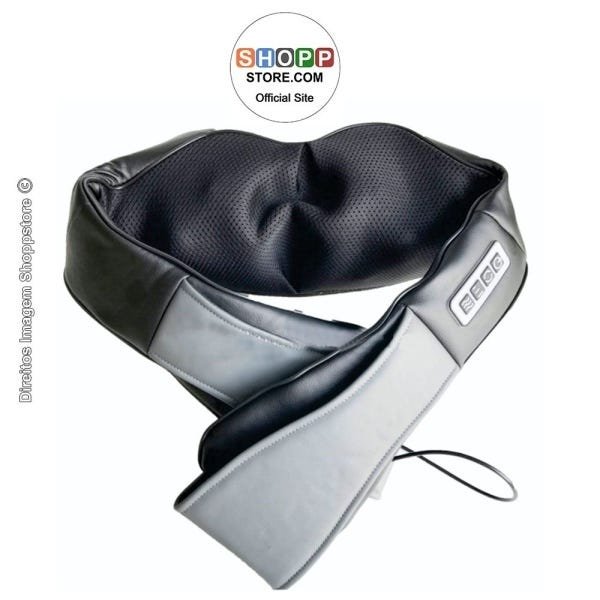 Colete Massageador King Original Mod 2021 Shiatsu C/Sistema Rotativo 360° Fisiomed By Shoppstore® Bi - 7