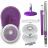 Mop 360 com Cabo 35% + Robusto de 25mm + Dupla Bucha na Cesta Padrão Usa Marca Official Flexmop®Nº 1:V - 3