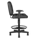 Ver imagem 2 de Cadeira Caixa Executiva Siena Cb 1473 Preto