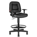 Ver imagem 1 de Cadeira Caixa Executiva Siena Cb 1473 Preto