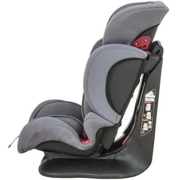 Cadeira Cadeirinha Carro Kiddo Pilot 565 - 9 A 36Kg - Cinza - 2