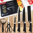 Ver imagem 4 de Conjunto de Facas de Revestimento Antiaderente C/ 6 Peças de Aço Inoxidável