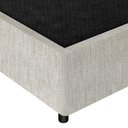Ver imagem 2 de Base Box Solteiro Americano Alpha Linnus Corino Palha 96x203
