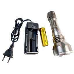 Lanterna Profissional Mergulho Recarregável Led L2 5 Modos - 3