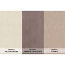 Ver mais imagens de Sala de Jantar Completa Luna Tampo Madeirado Canto Curvo 180x90cm e 6 Cadeiras Grécia Imbuia-suede