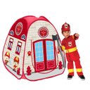 Ver imagem 1 de Toca Barraca Infantil Dobrável Pop Up Bombeiros