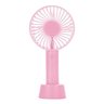 Mini Ventilador Mao Mesa Usb Bateria Portátil 3 Velocidades - 1