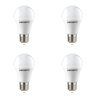 Kit Com 4 Lâmpadas Led 9w Bivolt E27 Lorenzetti Branco Frio - 1