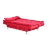Sofá Cama Casal Reclinável Salomé - Vermelho - 5