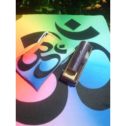 TOALHA ESOTERICA TAROT MANTRA OM 6º CHAKRA FRONTAL - 4