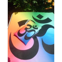 TOALHA ESOTERICA TAROT MANTRA OM 6º CHAKRA FRONTAL - 2