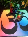 Ver imagem 3 de Toalha Esoterica Tarot Mantra Om 6º Chakra Frontal