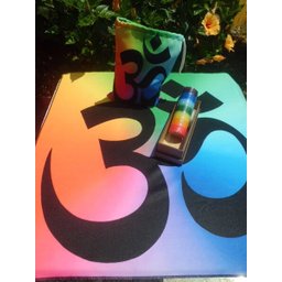 TOALHA ESOTERICA TAROT MANTRA OM 6º CHAKRA FRONTAL - 3