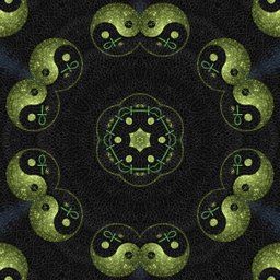 TOALHA ESOTERICA TAROT EGIPCIO CRUZ ANSATA OU CHAVE DA VIDA - 1
