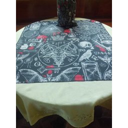 TOALHA ESOTERICA TAROT SIMBOLO RITUAL BRUXARIA MAGIA WICCA - 5