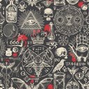 Ver imagem 1 de Toalha Esoterica Tarot Simbolo Ritual Bruxaria Magia Wicca