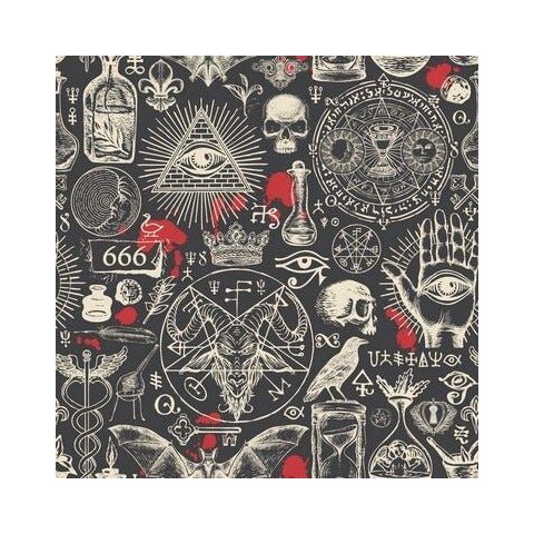 Toalha Esoterica Tarot Simbolo Ritual Bruxaria Magia Wicca