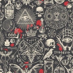 TOALHA ESOTERICA TAROT SIMBOLO RITUAL BRUXARIA MAGIA WICCA - 1