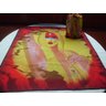 TOALHA ESOTERICA MULHER XAMÃ PINTURA RUPESTRE CAÇA E CURA - 3