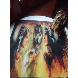 TOALHA ESOTERICA TAROT CASAL ESPIRITO FILOSOFIA XAMANICA - 2