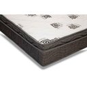 Ver imagem 5 de Cama Box King: Colchão Espuma Ortobom D45 Light + Base CRC Suede Black(186x198)