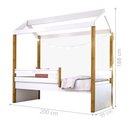 Ver imagem 3 de Cama Montessoriana Exclusiv Solteiro C/ Fio de Luz e Colchão