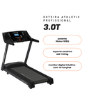Ver imagem 4 de Esteira Profissional Athletic Amazon 3.0t 25km/h Suporta 150kg 18 Programas para Academias/condomíni