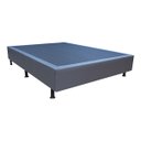 Ver imagem 1 de Base Cama Box Viúva Corano Cinza SkyBox
