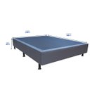 Ver imagem 6 de Base Cama Box Viúva Corano Cinza SkyBox