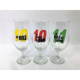 Taças De Cervejas Temáticas - Craques 340Ml - 6 Unidades - 3