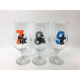 Taças De Cervejas Temáticas - Craques 340Ml - 6 Unidades - 4