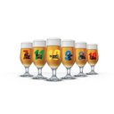 Ver imagem 1 de Taças De Cervejas Temáticas - Craques 340Ml - 6 Unidades