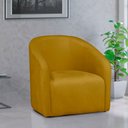 Ver mais imagens de Kit 2 Poltrona Decorativa Recepção Sala de Estar Lara Veludo Cor:mostarda