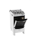 Ver imagem 3 de Fogão 4 Bocas Acendimento Automático Esmeralda 4034 4 Esmaltec Bivolt