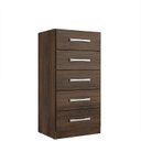 Ver imagem 4 de Cômoda 5 Gavetas CO0523 Cacau Savana Rodial Móveis