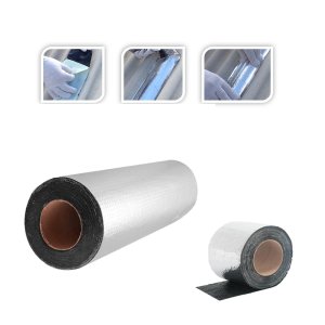 Manta Asfáltica Auto Adesiva Aluminizada 20cm X 10m