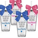 Ver imagem 1 de Kit 4 Copos Lembrancinha Para Pajem & Daminha