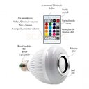 Ver imagem 4 de Lâmpada Bluetooth com Led Rgb Música 12w + Controle Remoto